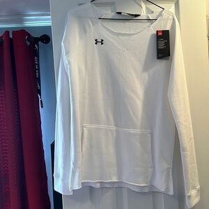White under armour sweater